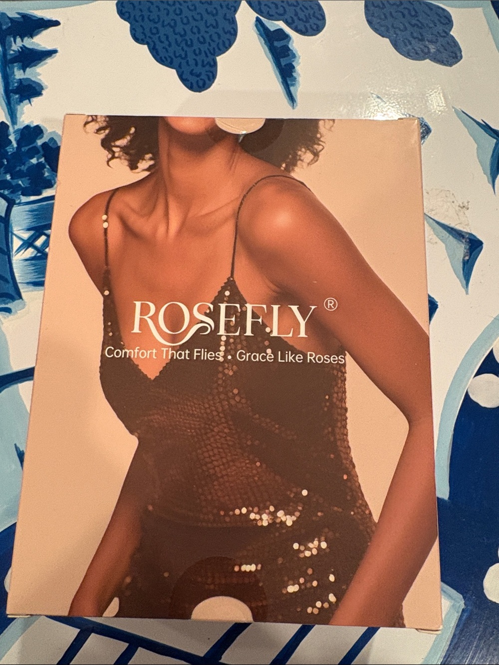 Rosefly NIB  Black Sticky Bra C